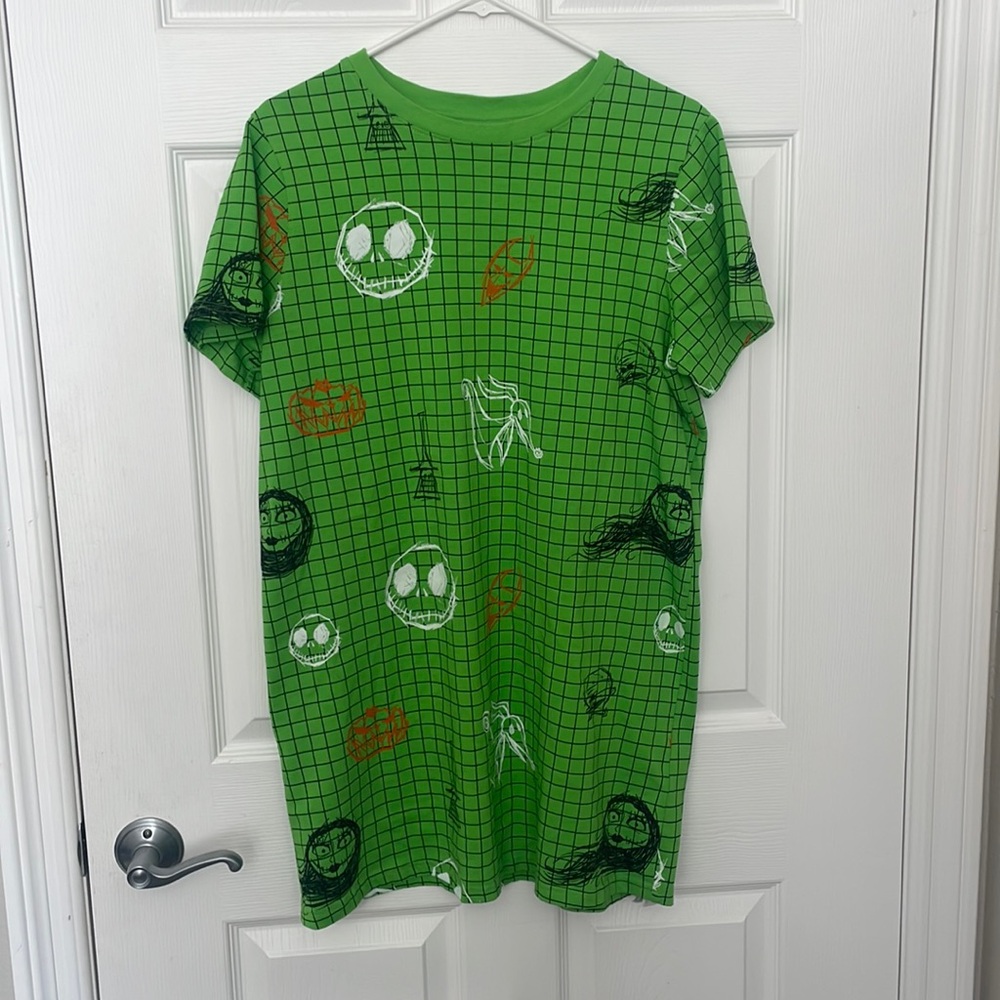 Disney Nightmare Before Christmas Oversized Pajama top - M